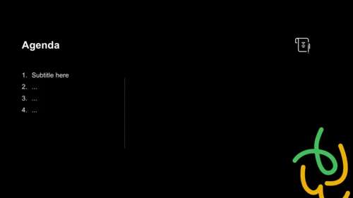 绿色扁平风通用行业年中总结PPT主题