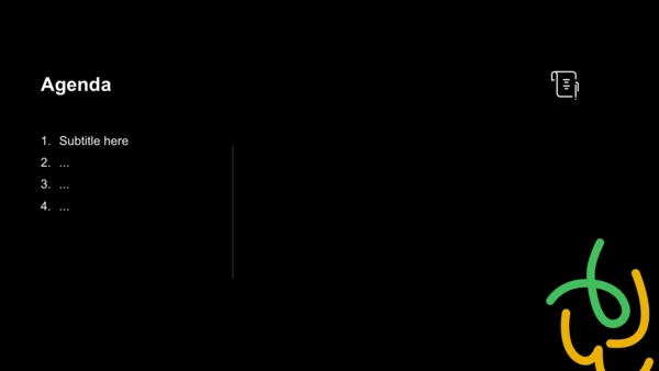 绿色扁平风通用行业年中总结PPT主题
