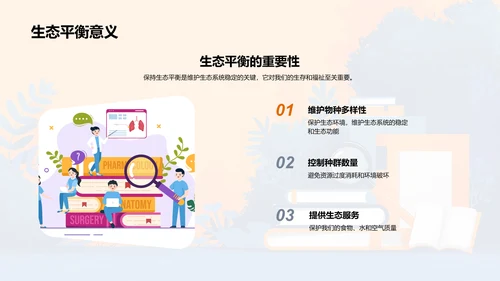 生态系统解析PPT模板