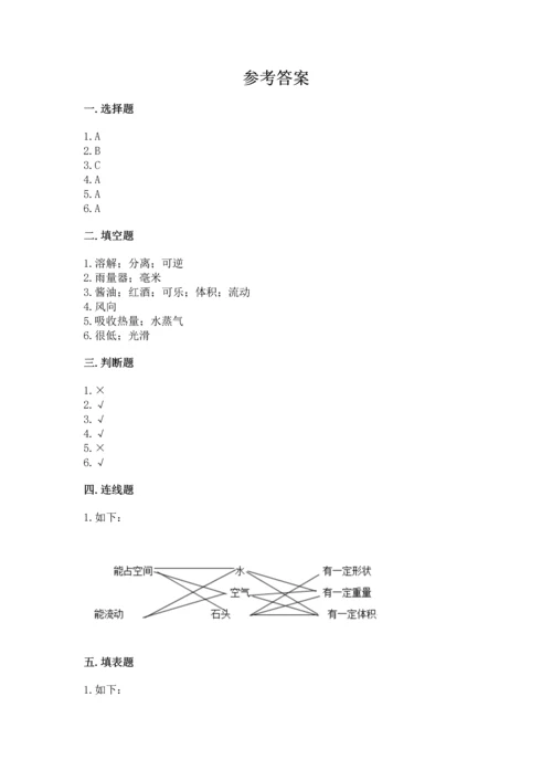 教科版三年级上册科学期末测试卷精品【名师推荐】.docx