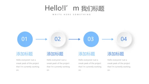 蓝色简约医院院长工作总结报告动态PPT