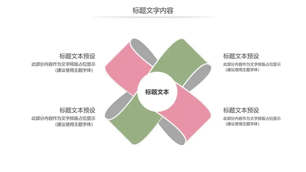 唯美妇联巾帼文明岗年终工作总结汇报PPT模板