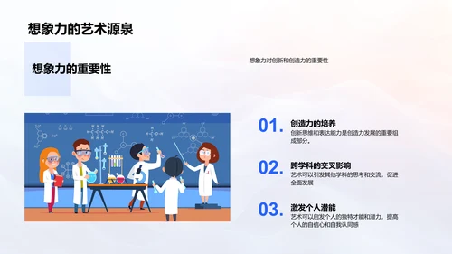 艺术润物生活PPT模板