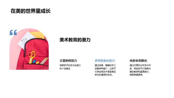 美术启蒙: 初一艺术之旅