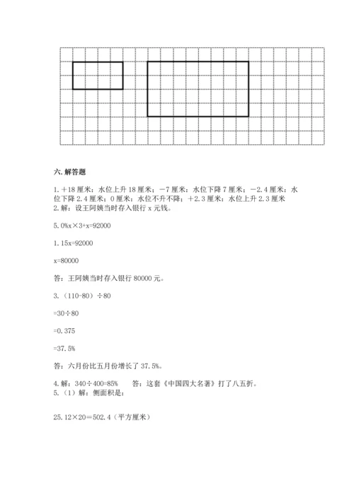 人教版六年级下册数学期末测试卷带答案ab卷.docx