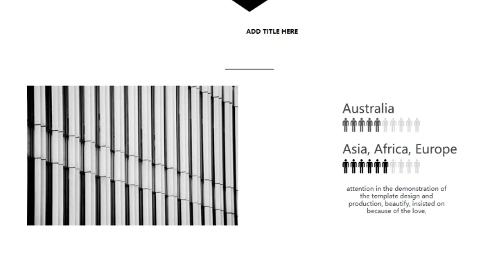黑白欧美风各类型通用PPT模板