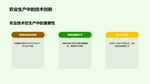 农业技术创新与应用