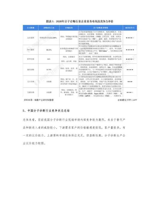 中国分子诊断行业竞争格局及市场份额分析-外资企业领头、国内企业领跑.docx