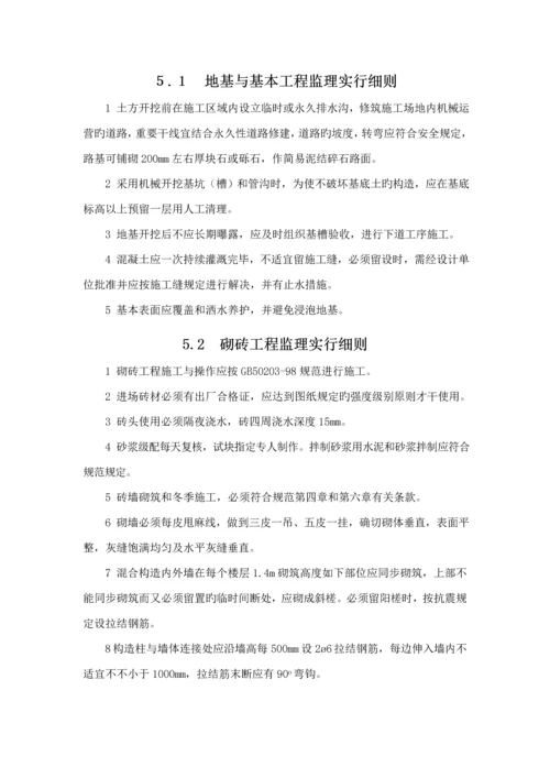 工业区关键工程监理实施标准细则.docx