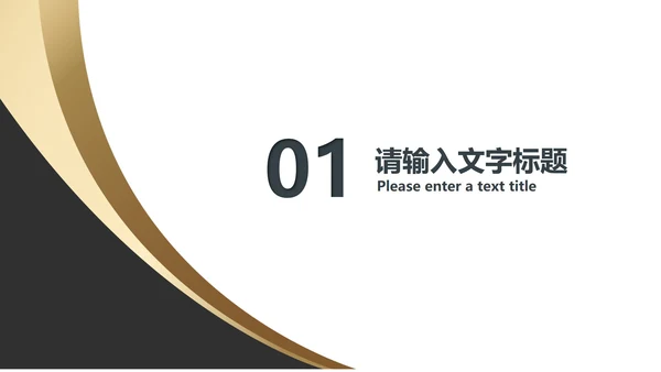 黑色画册风行政企业宣传推广PPT模板