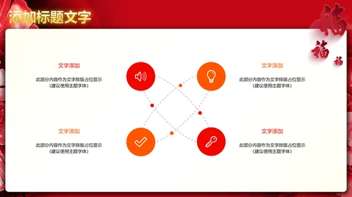喜庆大气开门红开业盛典活动策划PPT模板