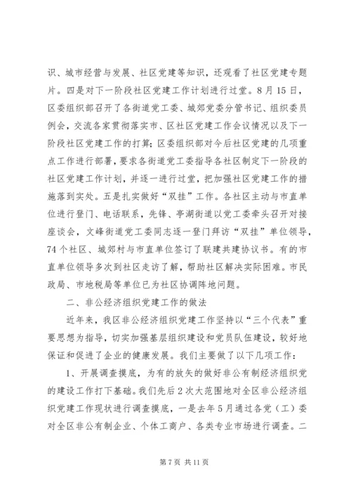 社区、企业党建工作情况汇报材料 (2).docx