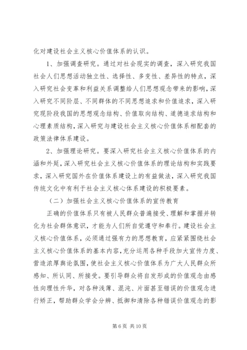 学习建设社会主义核心价值体系心得体会 (4).docx