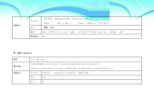 新概念入门B教学目标