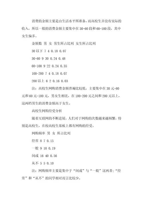 （精选）学生调查报告1