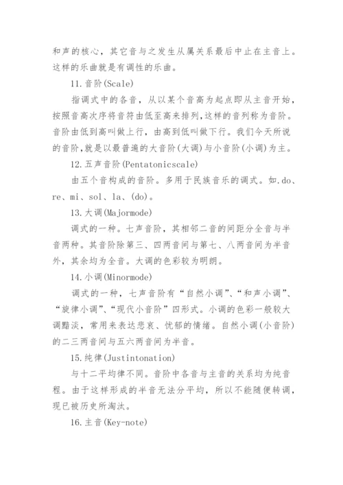 音乐基本常识总结.docx