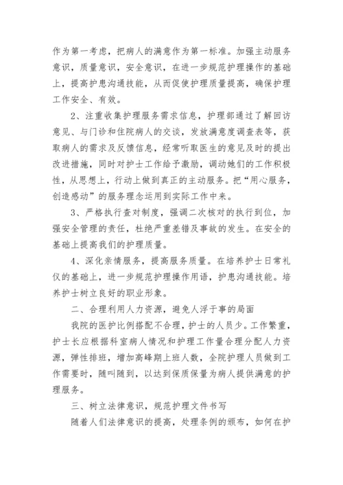 护理部工作计划.docx