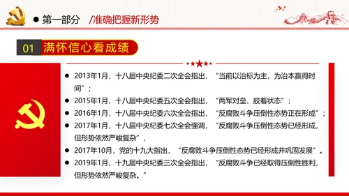 2020年全面从严治党党政党建支部团委学习政法系统廉政党课