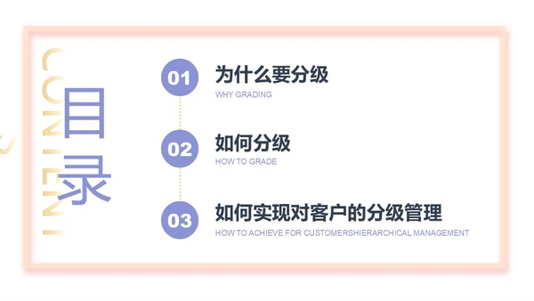 彩色卡通风客户分级管理培训PPT课件