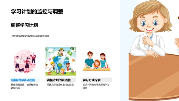高一学习策略讲座PPT模板