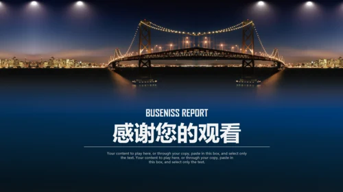 大桥城市整改建设项目策划案通用PPT模板