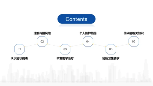 黄色商务疫情防控培训课件PPT案例