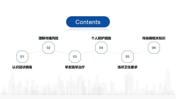 黄色商务疫情防控培训课件PPT案例