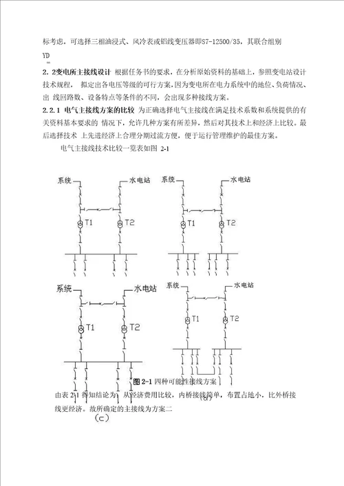 35KV变电站系统设计