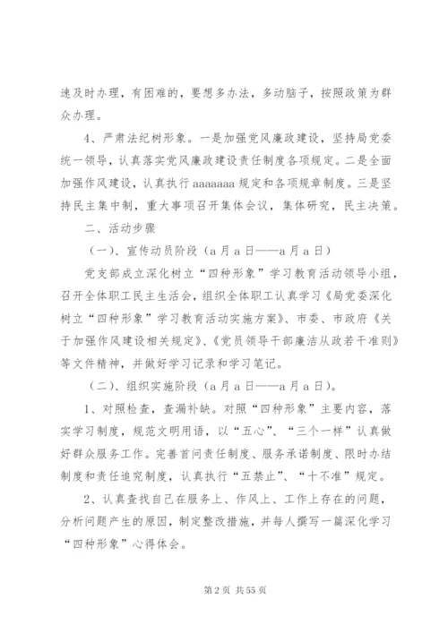 四种形象实施方案.docx