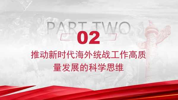 党的创新理论党课构建大统战工作格局推动新时代海外统战工作高质量发展PPT课件