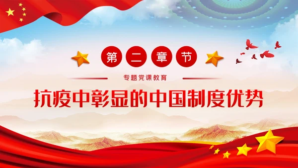 中国制度优势是一个国家的最大优势PPT