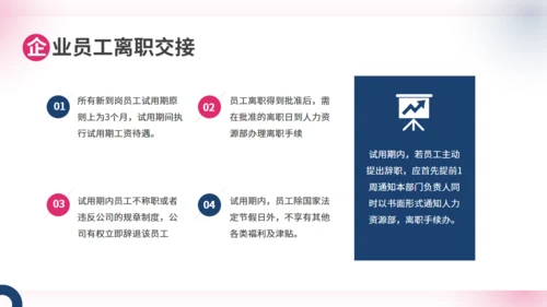 商务大气企业人事管理制度员工培训通用PPT模板