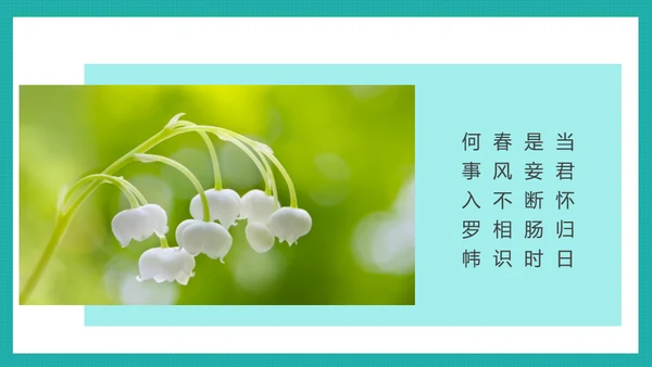 泛舟湖上通用PPT模板