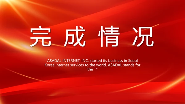红色大气公司企业宣传简介介绍动态PPT模板