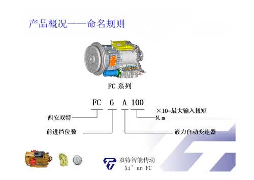 双特FC系列自动变速器简介