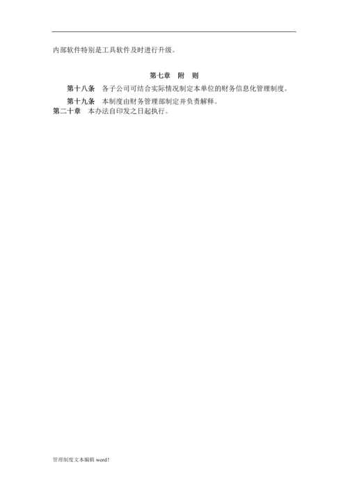 公司财务信息化管理制度.docx