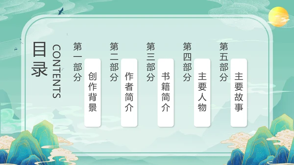 西游记PPT课件模板