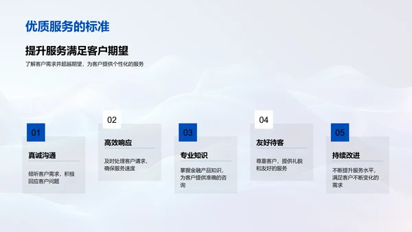 优化银行服务PPT模板