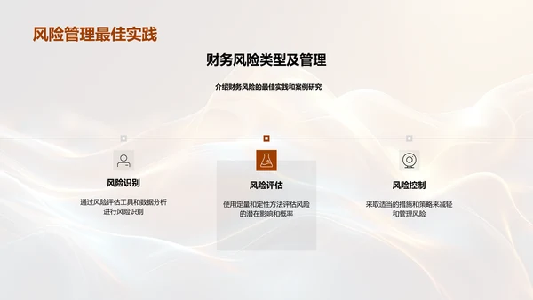 财务风险管理报告PPT模板