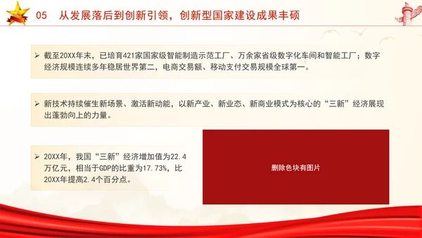 国庆节党支部庆祝建国75周年经济社会发展成就ppt