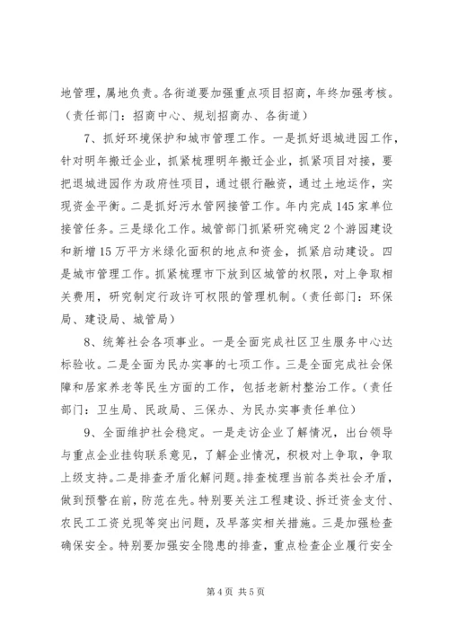 发改委推进重点工作确保完成全年任务的意见.docx