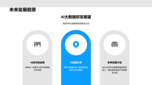 科技数码业半年报告PPT模板