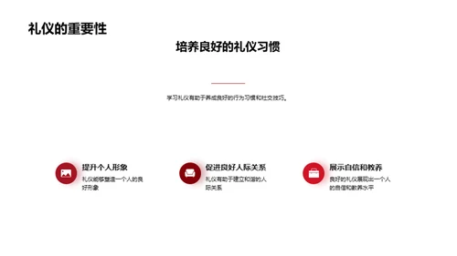 礼仪素养与社交艺术