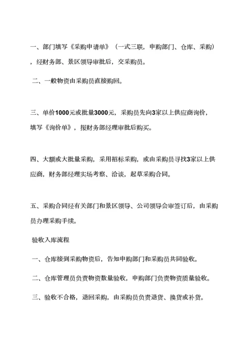 景区财务部岗位基本职责.docx