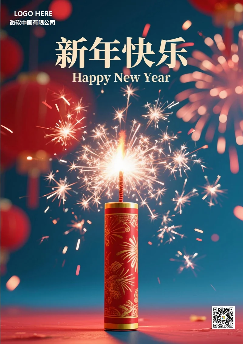 2026年新年快乐海报10