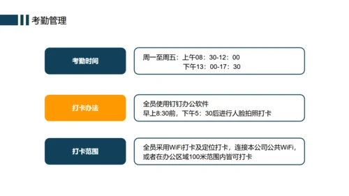 办公室企业规章制度管理培训通用PPT模版