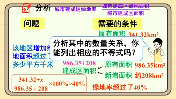 第11章 不等式与不等式组 数学活动——不等式的应用 课件（共22张PPT）2024-2025学年度