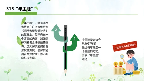 “消费与安全”315消费者权益日主题教育课件ppt模板