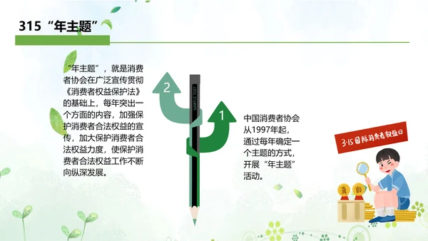 “消费与安全”315消费者权益日主题教育课件ppt模板