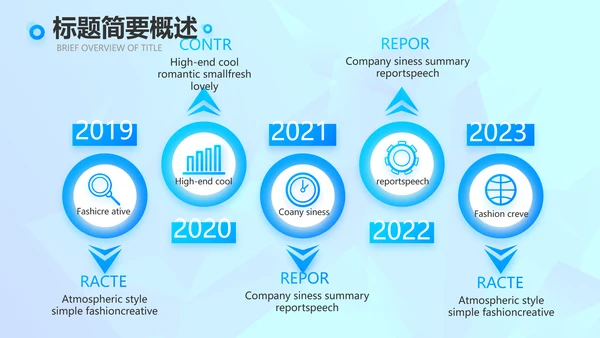 简约公司简介企业宣传工作总结动态PPT模板